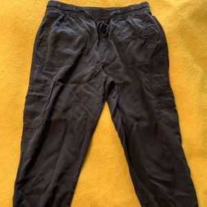 Light and Breathable Black Trousers